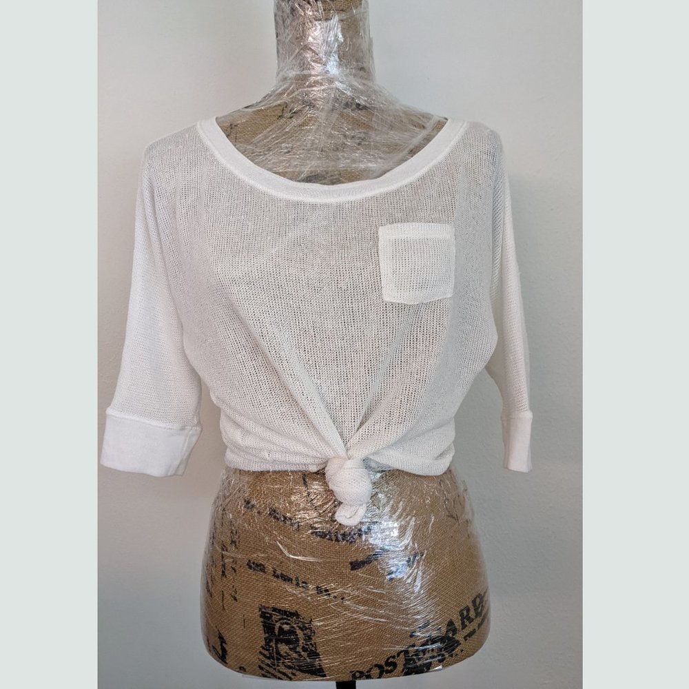 Gilly Hicks Half-sleeve Knit Top